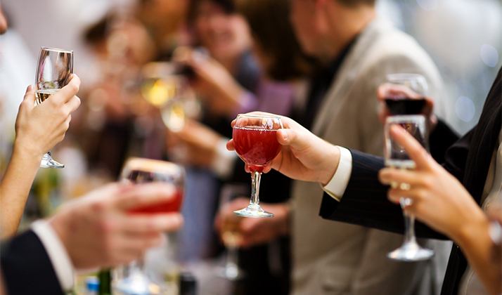 Things Girls Do After Graduation: Office Holiday Party